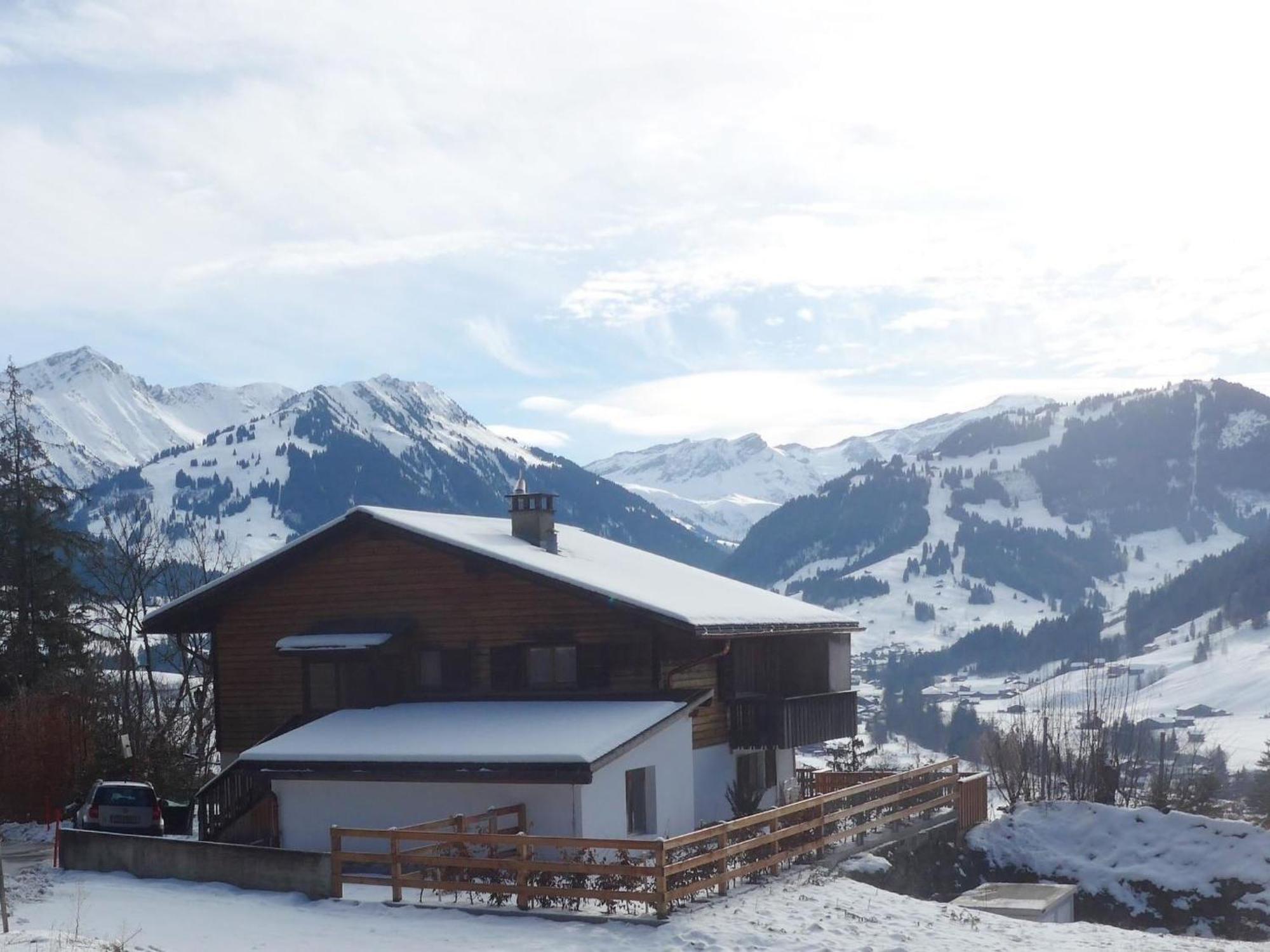 Apartment Fluehuesli By Interhome Gstaad Esterno foto